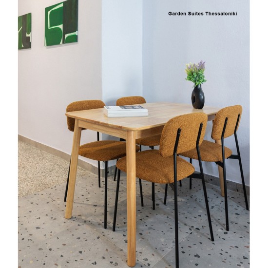 Τραπέζι Nextdeco Setra oak χρώμα φυσικό Υ74x120x75εκ. Τραπέζι Nextdeco Setra oak χρώμα φυσικό Υ74x120x75εκ.