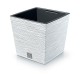 Γλάστρα - κασπώ FURU eco white Y29x29,5x29,5εκ.