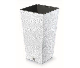 Γλάστρα - κασπώ FURU λευκό Y75,5x39,5x39,5εκ. Γλάστρα - κασπώ FURU λευκό Y75,5x39,5x39,5εκ.