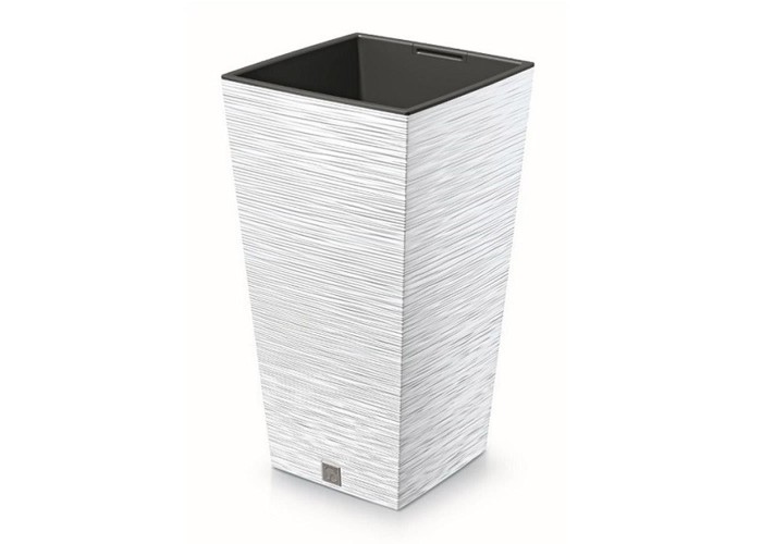 Γλάστρα - κασπώ FURU λευκό Y75,5x39,5x39,5εκ. Γλάστρα - κασπώ FURU λευκό Y75,5x39,5x39,5εκ.