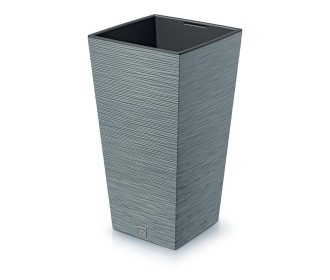 Γλάστρα - κασπώ FURU γκρι Y75,5x39,5x39,5εκ. Γλάστρα - κασπώ FURU γκρι Y75,5x39,5x39,5εκ.