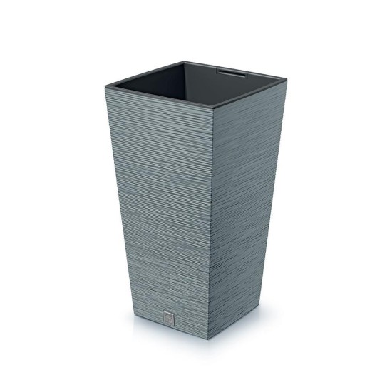 Γλάστρα - κασπώ FURU γκρι Y55x29,5x29,5εκ. Γλάστρα - κασπώ FURU γκρι Y55x29,5x29,5εκ.