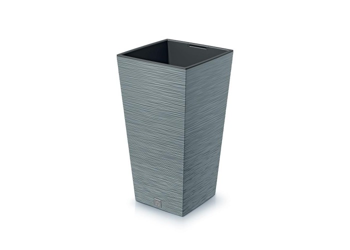 Γλάστρα - κασπώ FURU γκρι Y55x29,5x29,5εκ. Γλάστρα - κασπώ FURU γκρι Y55x29,5x29,5εκ.