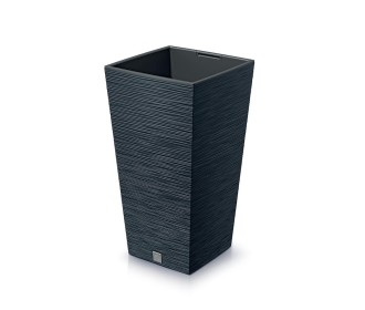 Γλάστρα - κασπώ FURU ανθρακί Y55x29,5x29,5εκ Γλάστρα - κασπώ FURU ανθρακί Y55x29,5x29,5εκ