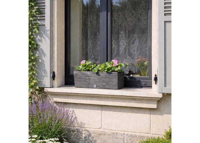 Ζαρντινιέρα - κασπώ Furu ανθρακί Y19,5x39,5x18,5,5εκ. Ζαρντινιέρα - κασπώ Furu ανθρακί Y19,5x39,5x18,5,5εκ.