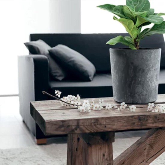 Γλάστρα-κασπώ Urbi mocca Y29,5xΦ30εκ Γλάστρα-κασπώ Urbi mocca Y29,5xΦ30εκ