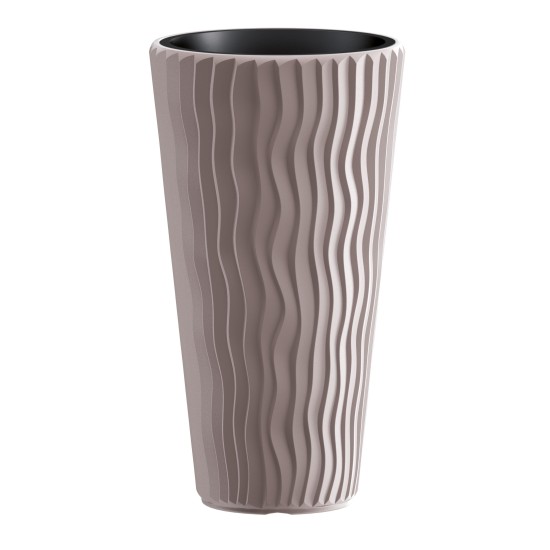 Γλάστρα - κασπώ Sandy mocca Y70,8xΦ39εκ. Γλάστρα - κασπώ Sandy mocca Y70,8xΦ39εκ.
