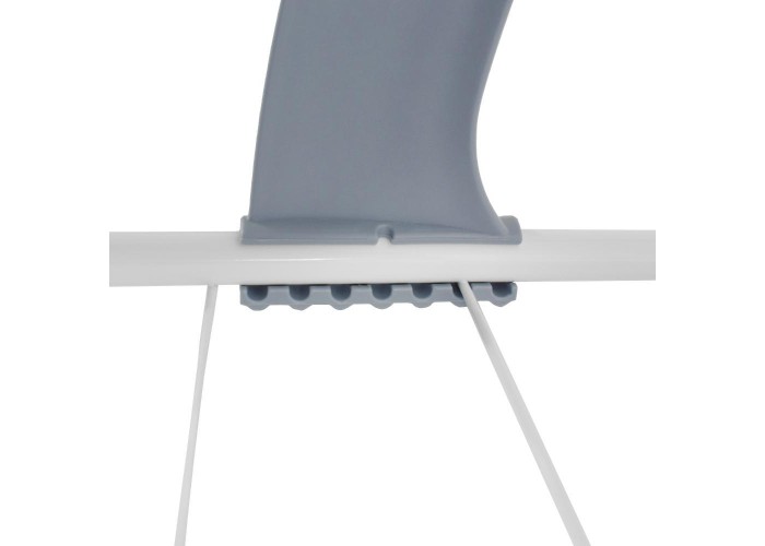 Απλώστρα μπαλκονιού Y16x51x34εκ. από αλουμίνιο με αναδιπλούμενες βάσεις λευκή Απλώστρα μπαλκονιού Y16x51x34εκ. από αλουμίνιο με αναδιπλούμενες βάσεις λευκή