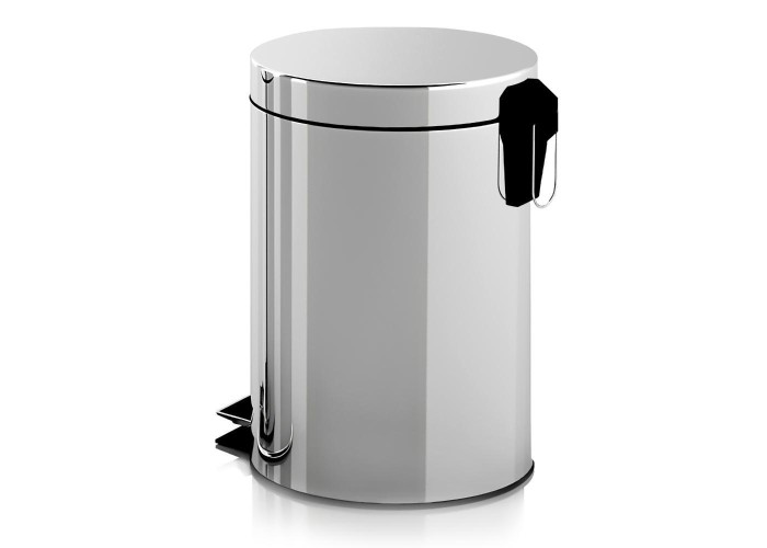 Κάδος απορριμμάτων inox 3l με πεντάλ Y30x11,5x15εκ. Κάδος απορριμμάτων inox 3l με πεντάλ Y30x11,5x15εκ.