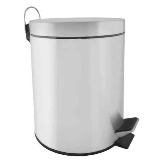 Κάδος απορριμμάτων inox 3l με πεντάλ Y30x11,5x15εκ. Κάδος απορριμμάτων inox 3l με πεντάλ Y30x11,5x15εκ.