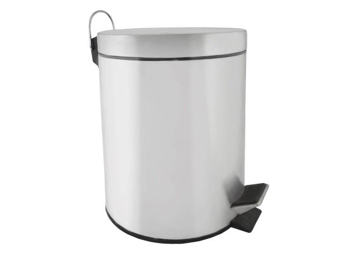Κάδος απορριμμάτων inox 3l με πεντάλ Y30x11,5x15εκ.