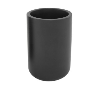 Θήκη για οδοντόβουρτσα μαύρο 10,9xØ9,8εκ. Θήκη για οδοντόβουρτσα μαύρο 10,9xØ9,8εκ.