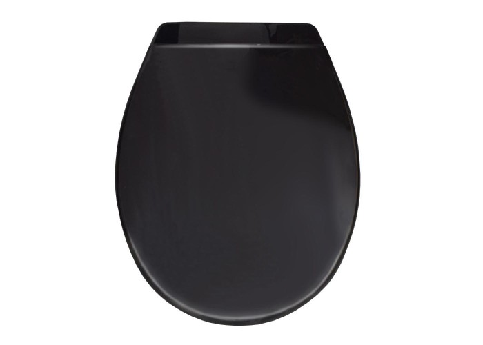 Κάλυμμα λεκάνης με απαλό κλείσιμο Υ0,46x46,5x36,2εκ. μαύρο Κάλυμμα λεκάνης με απαλό κλείσιμο Υ0,46x46,5x36,2εκ. μαύρο