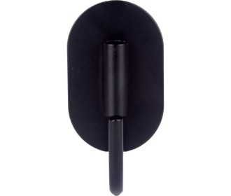 Αυτοκόλλητο άγκιστρο Υ7,58x4,42x4εκ. μαύρο Αυτοκόλλητο άγκιστρο Υ7,58x4,42x4εκ. μαύρο