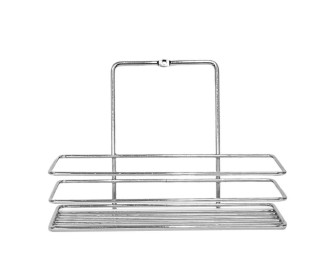 Ράφι μπάνιου Nextdeco επιχρωμιωμένο ατσάλι Υ16x8x23εκ Ράφι μπάνιου Nextdeco επιχρωμιωμένο ατσάλι Υ16x8x23εκ