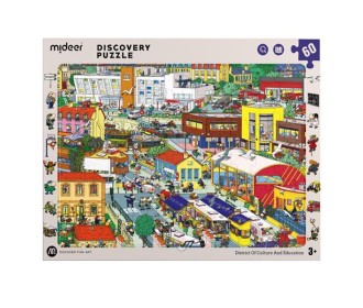Mideer παζλ Discovery - Πόλη-πολιτισμός 60 τεμαχίων