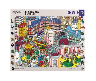 Mideer παζλ Discovery - Αξιοθέατα 70 τεμαχίων