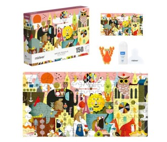 Mideer παζλ Artist - Διακοπές στο Παρίσι 150 τεμαχίων με pin