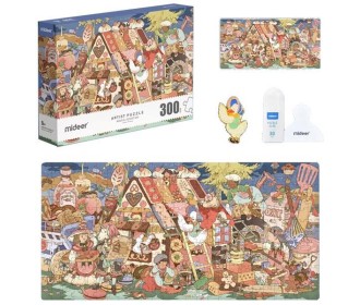 Mideer παζλ Artist - Magical Desert Bar 300 τεμαχίων με pin