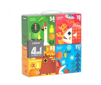 Mideer παζλ 4 σε 1 