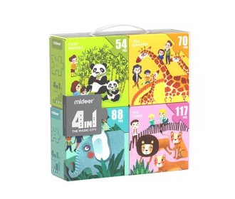 Mideer παζλ 4 σε 1 