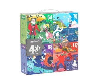 Mideer παζλ 4 σε 1 