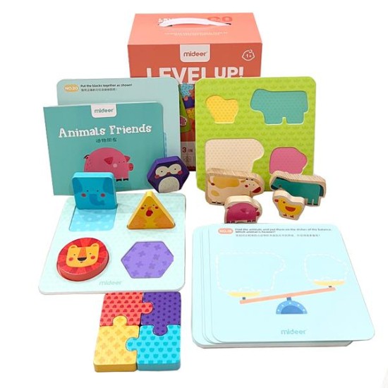 Mideer παζλ 3 σε1 - Level Up 0 Mideer παζλ 3 σε1 - Level Up 0