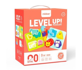 Mideer παζλ 3 σε1 - Level Up 0 