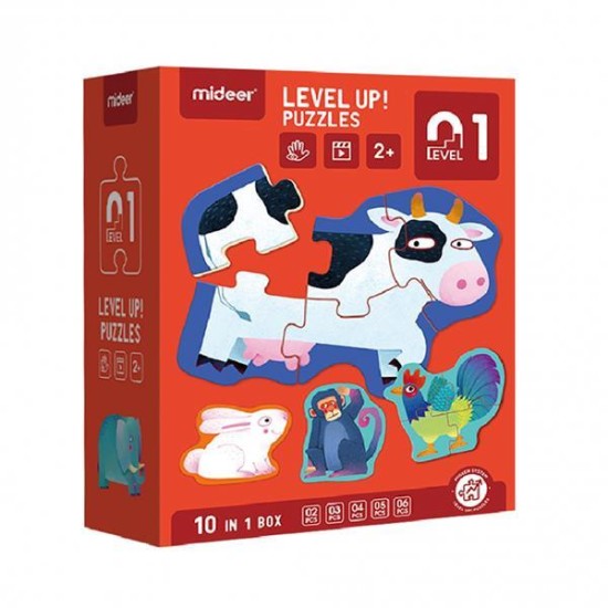 Mideer παζλ 10 σε1 - Level Up 1 Mideer παζλ 10 σε1 - Level Up 1