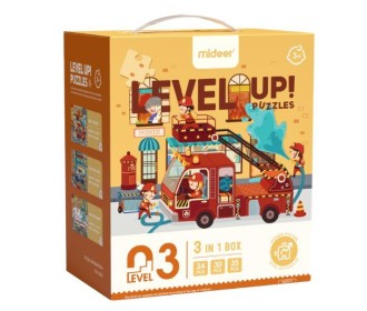 Mideer παζλ 3 σε1 - Level Up 3 