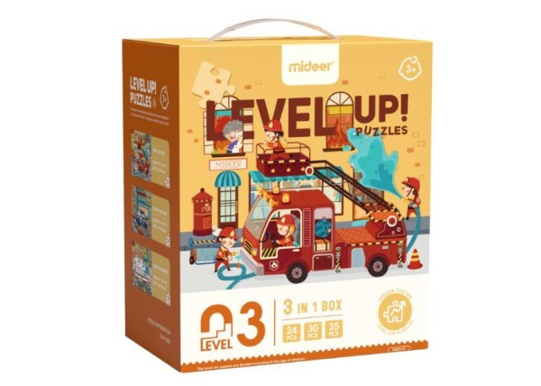 Mideer παζλ 3 σε1 - Level Up 3 
