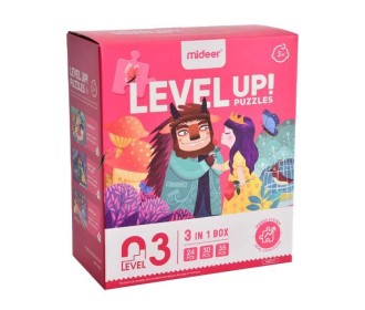 Mideer παζλ 3 σε 1 - Level Up 3 