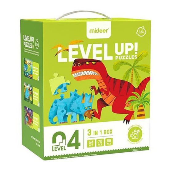 Mideer παζλ 3 σε 1 - Level Up 4 Mideer παζλ 3 σε 1 - Level Up 4
