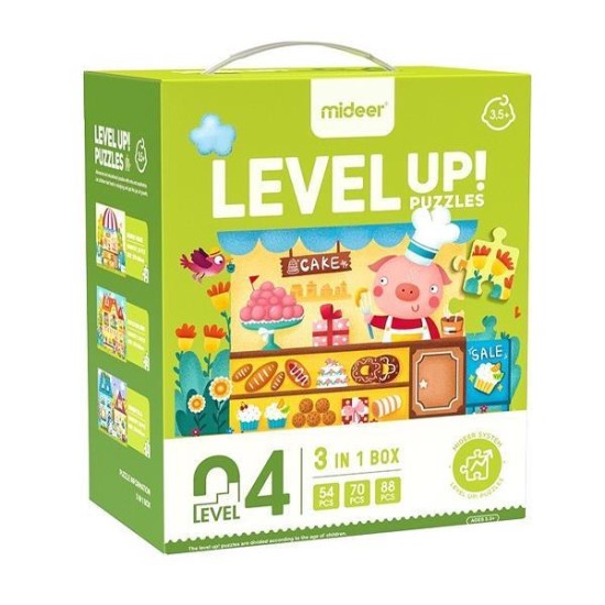 Mideer παζλ 3 σε 1 - Level Up 4 Mideer παζλ 3 σε 1 - Level Up 4