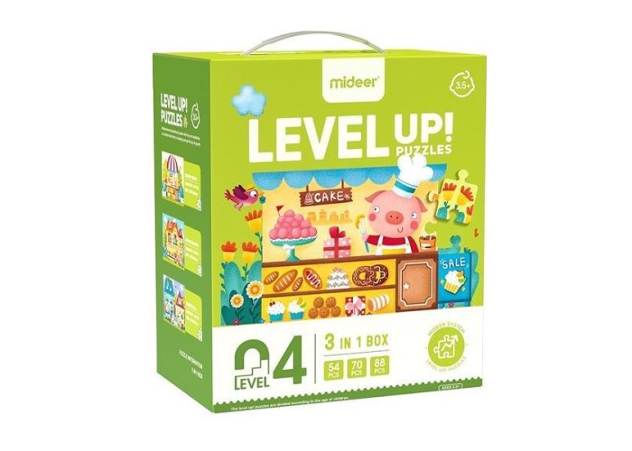 Mideer παζλ 3 σε 1 - Level Up 4 Mideer παζλ 3 σε 1 - Level Up 4