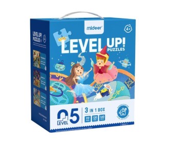 Mideer παζλ 3 σε 1 - Level Up 5 