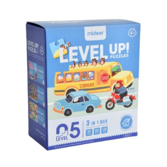 Mideer παζλ 3 σε 1 - Level Up 5 Mideer παζλ 3 σε 1 - Level Up 5
