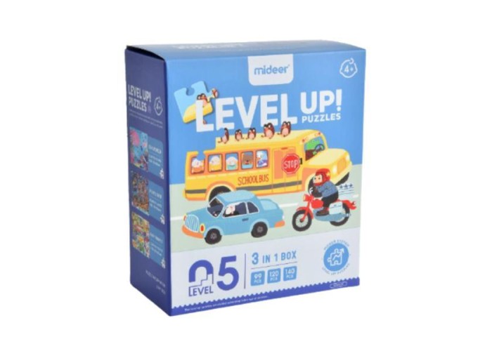 Mideer παζλ 3 σε 1 - Level Up 5 Mideer παζλ 3 σε 1 - Level Up 5