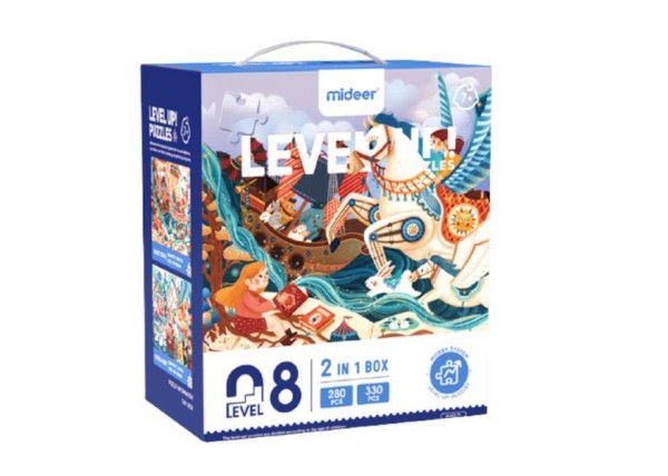 Mideer παζλ 2 σε 1 - Level Up 8 Mideer παζλ 2 σε 1 - Level Up 8