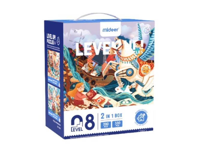 Mideer παζλ 2 σε 1 - Level Up 8 Mideer παζλ 2 σε 1 - Level Up 8