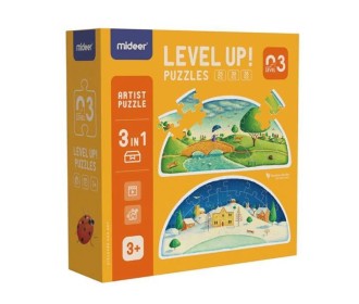 Mideer παζλ 4 σε 1 - Level Up 3 