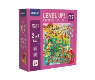 Mideer παζλ 3 σε 1 - Level Up 7 