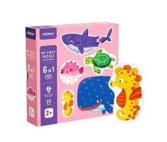 Mideer παζλ My first puzzle series 6 σε 1 