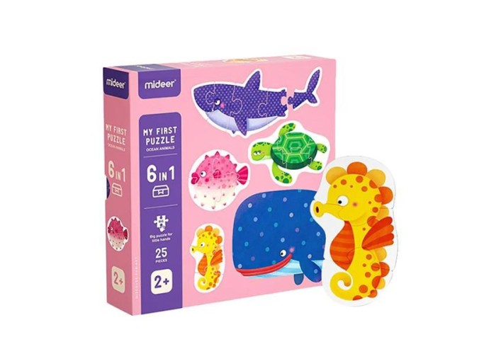 Mideer παζλ My first puzzle series 6 σε 1 