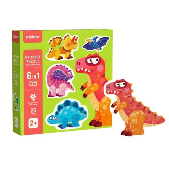 Mideer παζλ My first puzzle series 6 σε 1 Mideer παζλ My first puzzle series 6 σε 1