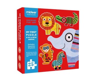 Mideer παζλ My first puzzle series 6 σε 1 