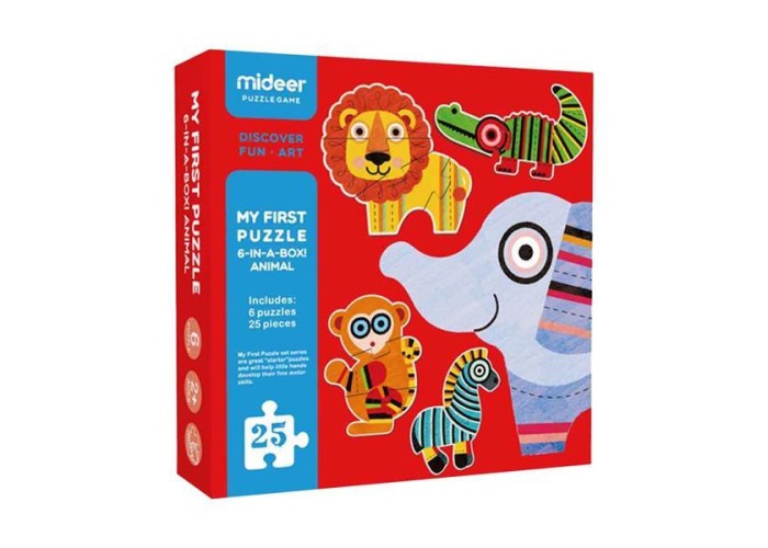Mideer παζλ My first puzzle series 6 σε 1 