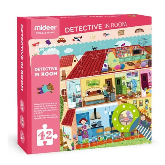 Mideer παζλ The Detective in Room 42 τεμαχίων Mideer παζλ The Detective in Room 42 τεμαχίων