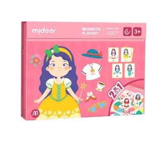 Mideer μαγνητικό παζλ 2 σε 1 