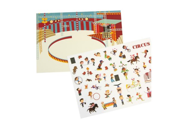 Mideer επιτραπέζιο με επαναχρησιμοποιούμενα αυτοκόλλητα  Mideer επιτραπέζιο με επαναχρησιμοποιούμενα αυτοκόλλητα